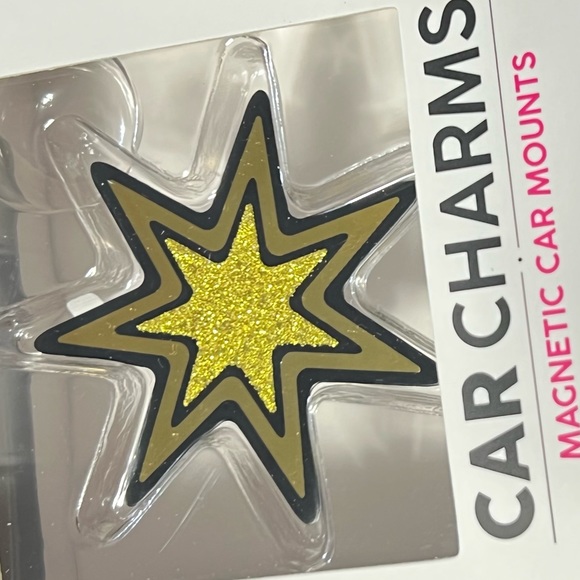 casemate Accessories Casemate Gold Glitter Star Charm Car Vent Mount Poshmark